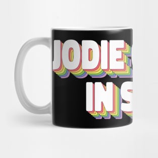 Jodie Comer in suits Mug